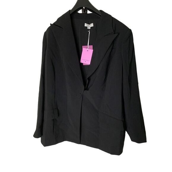 NEW Sergio Hudson Target Black Blazer women's size 2X NWT - Picture 1 of 7